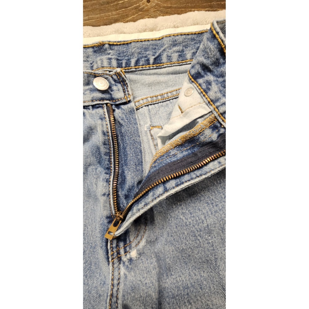 *See Measurements*Levis 505 Regular Fit Straight Leg Jeans - Picture 9 of 15